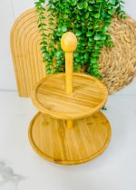 جاشیرنی دوطبقه دایره بامبو - تصویر 2