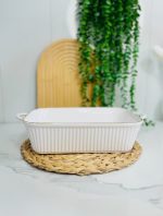 تابه سرامیکی وانسل مستطیل لب طلایی - تصویر 7