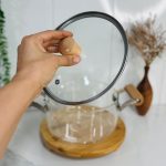 قابلمه پیرکس 3/5 دسته چوبی - تصویر 3