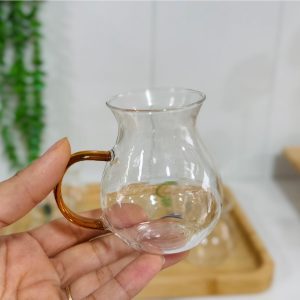 فنجان کمرباریک دسته رنگی - تصویر 3