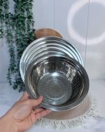 ست آبکش استیل دایره - تصویر 3