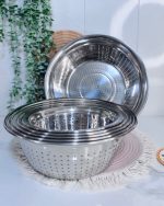 ست آبکش استیل دایره