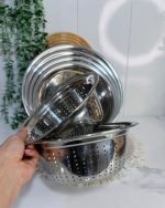 ست آبکش استیل دایره - تصویر 4