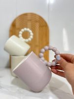 ماگ روستیک دسته مرواریدی - تصویر 3