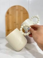 ماگ روستیک دسته مرواریدی - تصویر 2