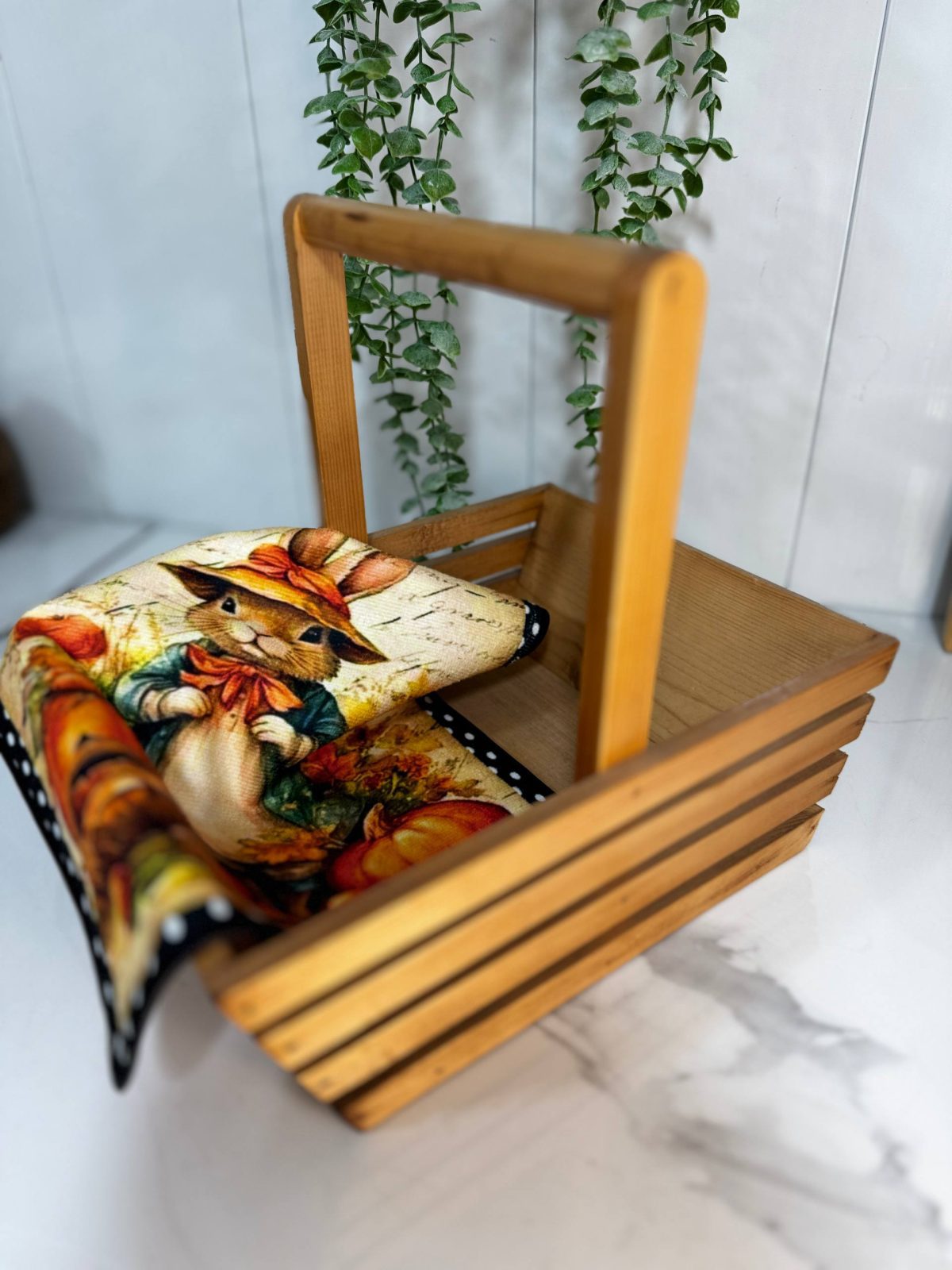 سبد پیک نیک چوبی - تصویر 4
