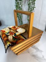 سبد پیک نیک چوبی - تصویر 4