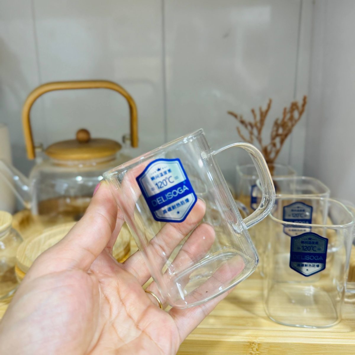 لیوان مربع deli - تصویر 2