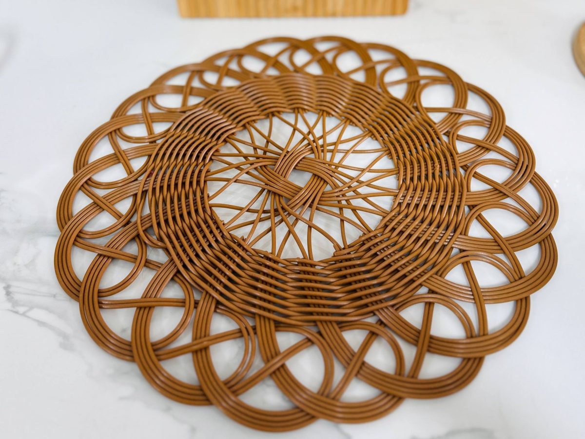 زیر بشقابی حصیری - تصویر 1